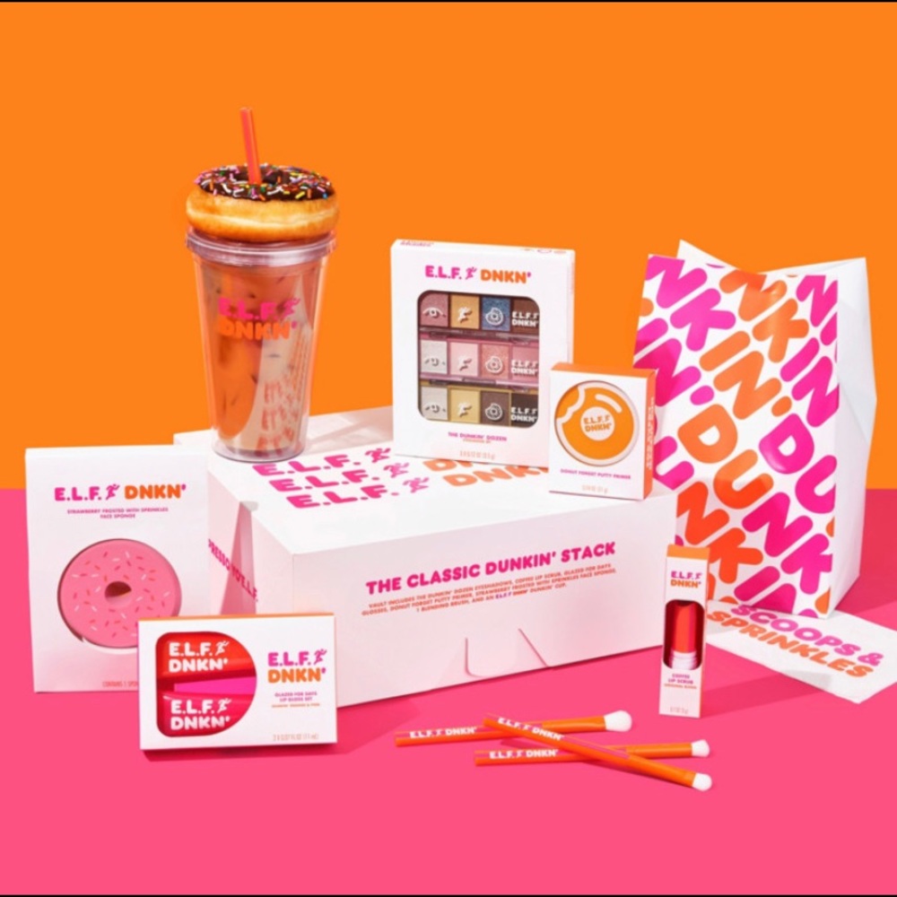 e.l.f. X Dunkin Donuts Collab